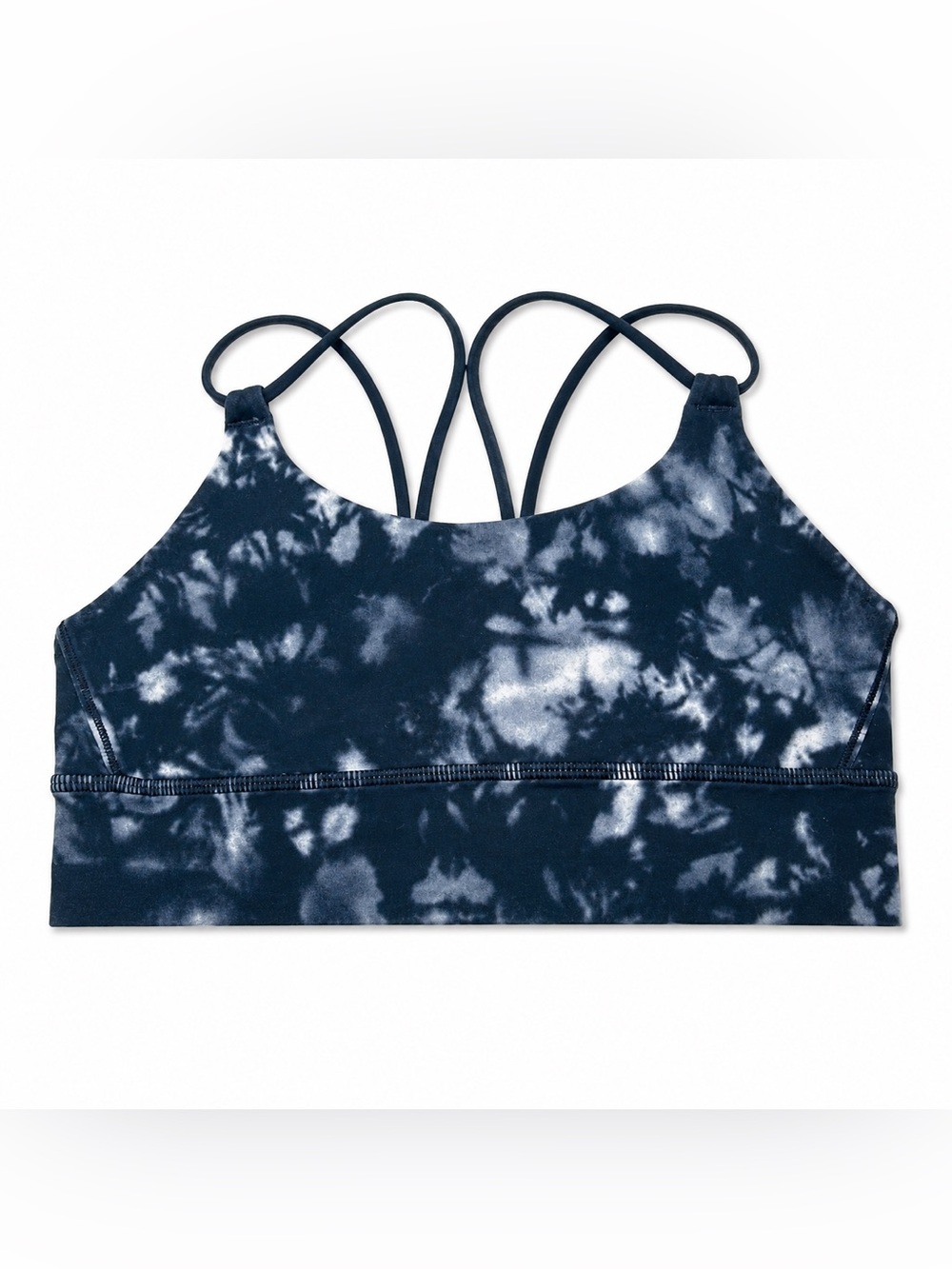 Lululemon Sunshine Salutation Bra Dusk Dye Gray women Size 4